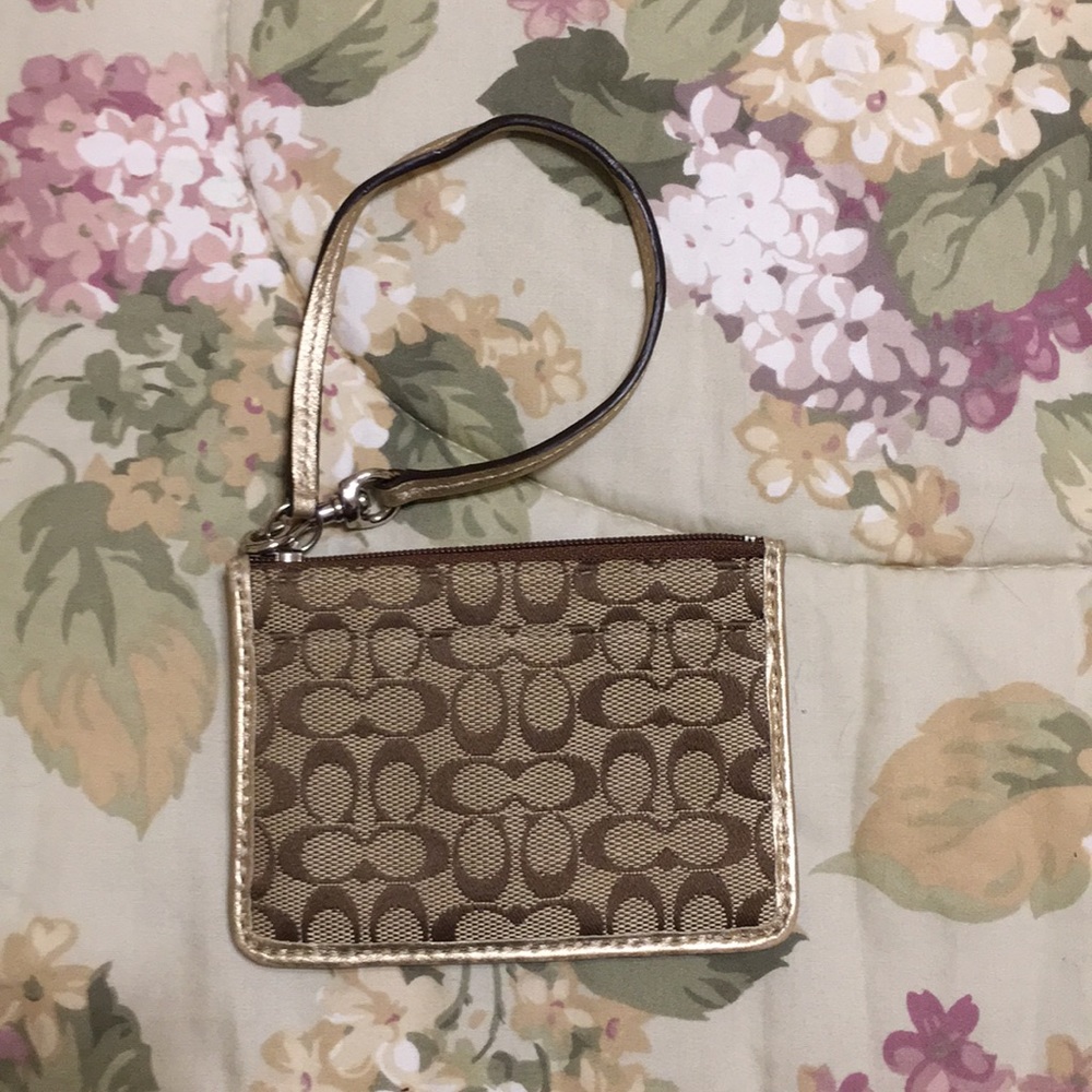 Coach Change Wristlet